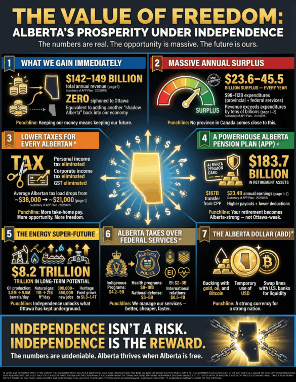 Article | The Value of Freedom: Alberta’s Prosperity Under Independence by Alberta Prosperity Project