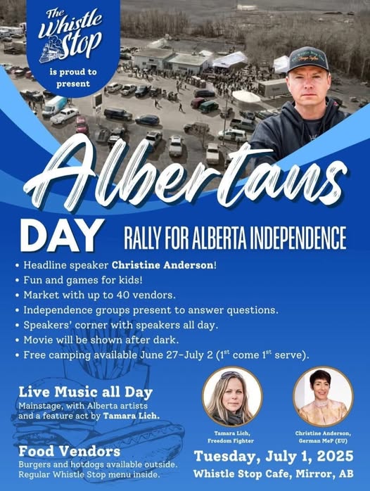 Event | Mirror | The Whistle Stop Cafe | Albertans Day