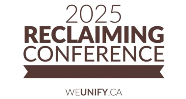 Recorded Event | Sept 19-21 | Reclaiming Conference | We Unify by We Unify