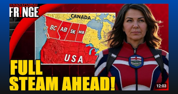 Watch |  Danielle Smith says the quiet part OUT LOUD on Alberta Independence by the Unacceptable Fringe