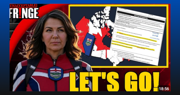 Watch | IT'S OFFICIAL! ALBERTA WEXIT REFERENDUM CONFIRMED by Danielle Smith by the Unacceptable Fringe